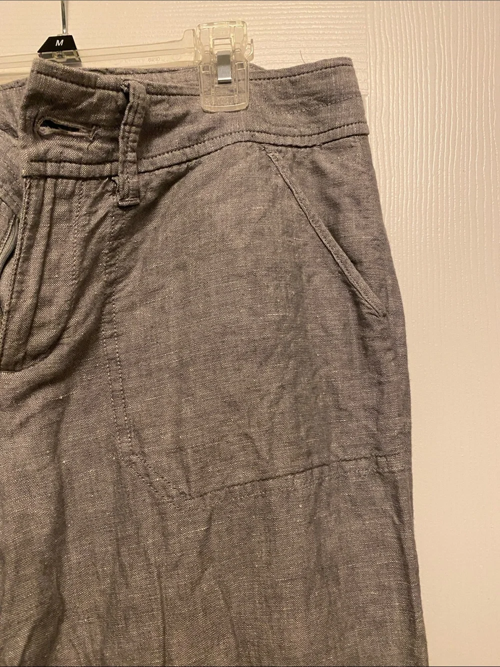 Banana Republic Light Gray Women's Casual Trousers